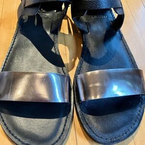Vince Camuto, Size 7M, Black Sandals